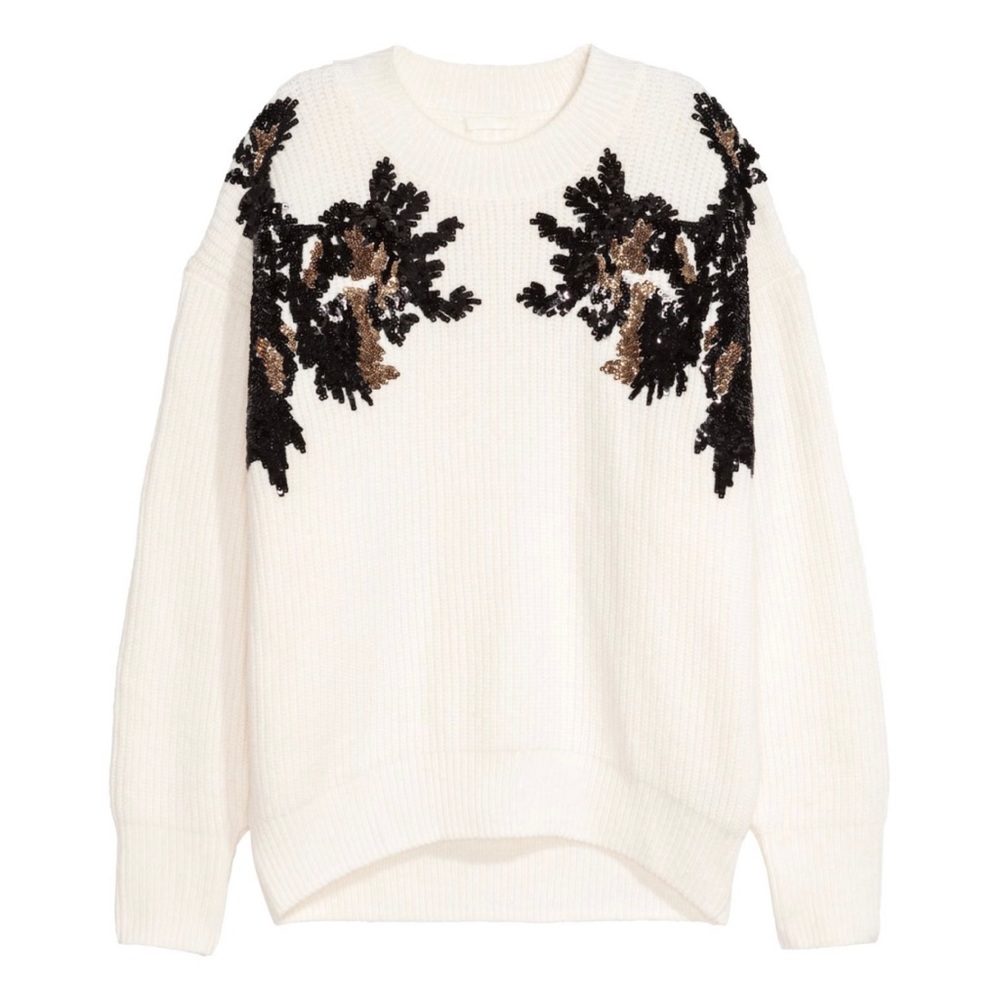 H&M Sequin Sweater - XL - Worn Once
